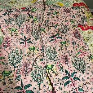 Camel's Courtyard - Short Sleep Set - Rose Pink